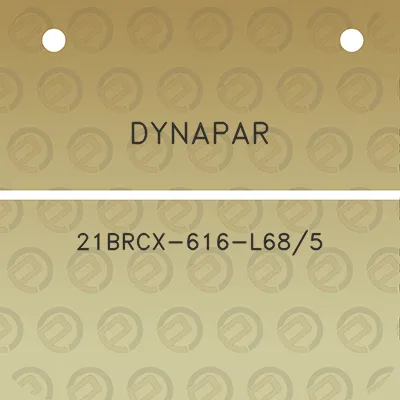 dynapar-21brcx-616-l685