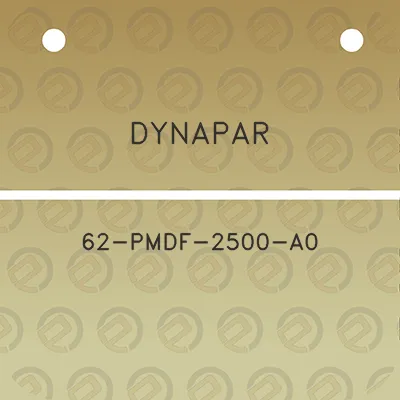 dynapar-62-pmdf-2500-a0