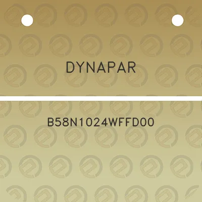 dynapar-b58n1024wffd00