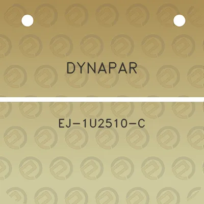 dynapar-ej-1u2510-c