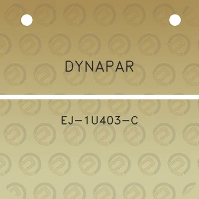 dynapar-ej-1u403-c