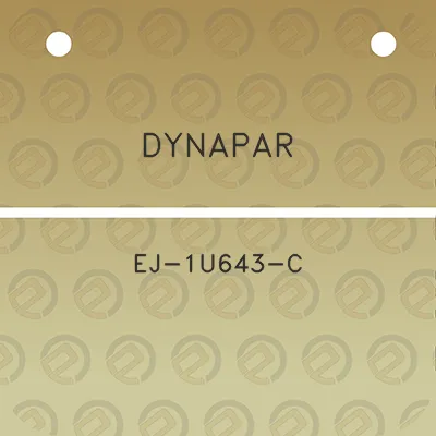 dynapar-ej-1u643-c