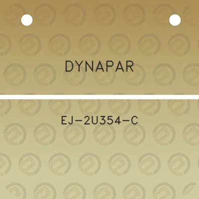 dynapar-ej-2u354-c