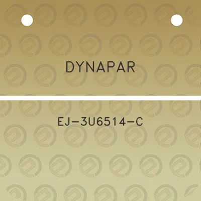 dynapar-ej-3u6514-c