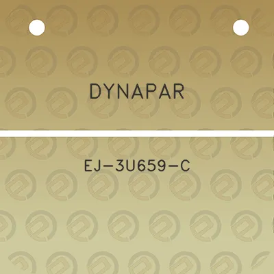 dynapar-ej-3u659-c