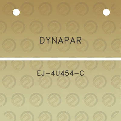 dynapar-ej-4u454-c