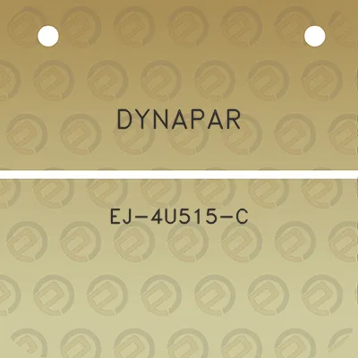 dynapar-ej-4u515-c