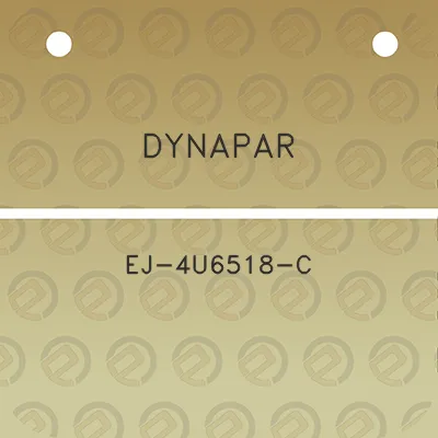 dynapar-ej-4u6518-c