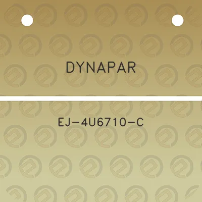 dynapar-ej-4u6710-c