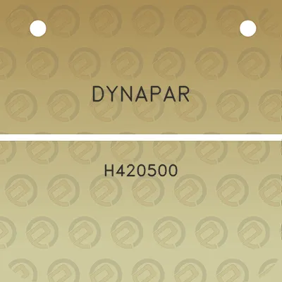 dynapar-h420500