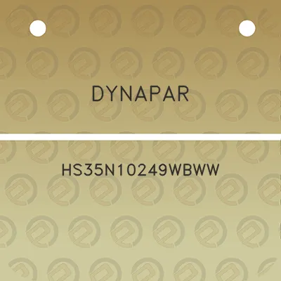 dynapar-hs35n10249wbww