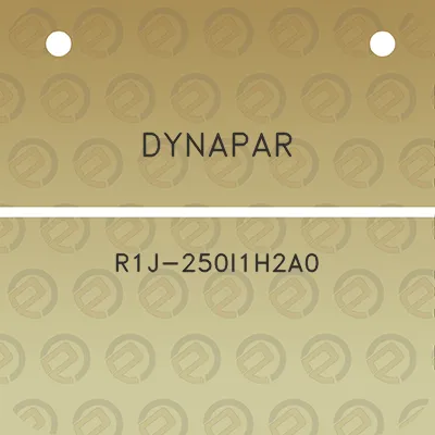 dynapar-r1j-250i1h2a0