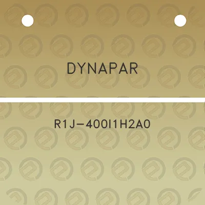 dynapar-r1j-400i1h2a0