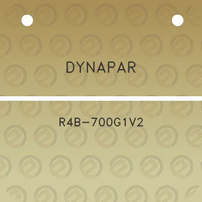 dynapar-r4b-700g1v2