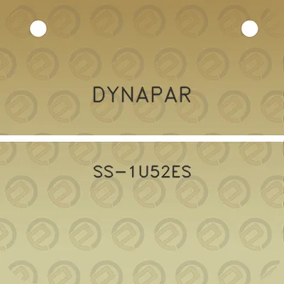 dynapar-ss-1u52es