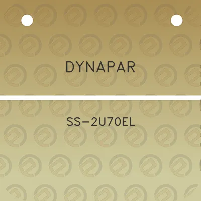 dynapar-ss-2u70el