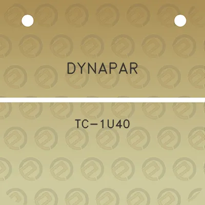 dynapar-tc-1u40