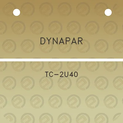 dynapar-tc-2u40