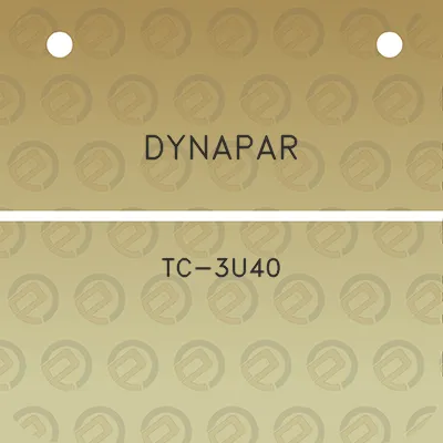 dynapar-tc-3u40