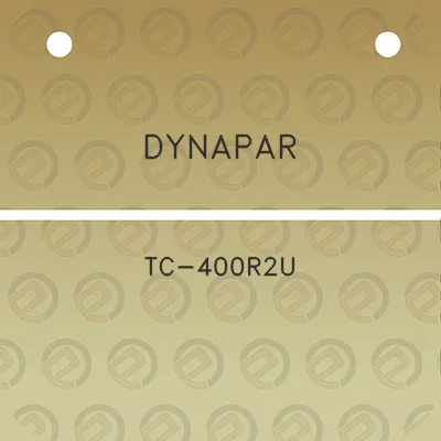 dynapar-tc-400r2u