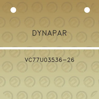 dynapar-vc77u03536-26