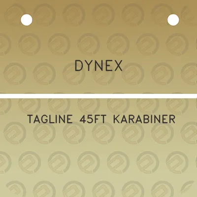 dynex-tagline-45ft-karabiner