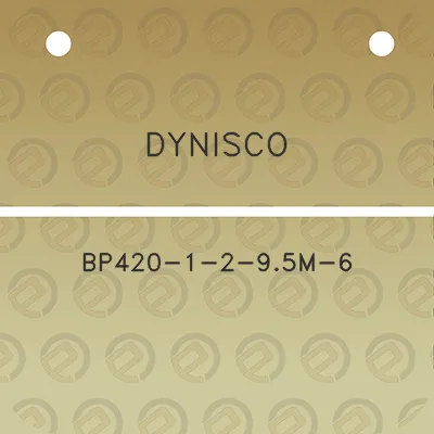 dynisco-bp420-1-2-95m-6