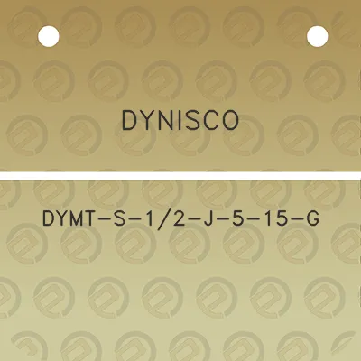 dynisco-dymt-s-12-j-5-15-g