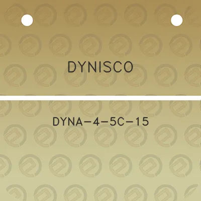 dynisco-dyna-4-5c-15