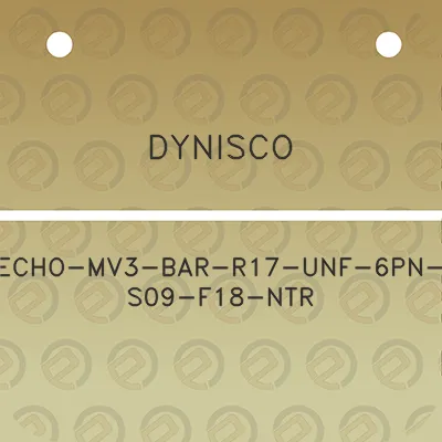 dynisco-echo-mv3-bar-r17-unf-6pn-s09-f18-ntr