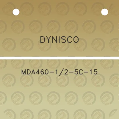 dynisco-mda460-12-5c-15