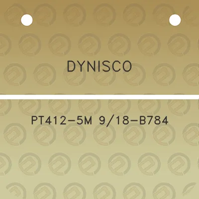 dynisco-pt412-5m-918-b784