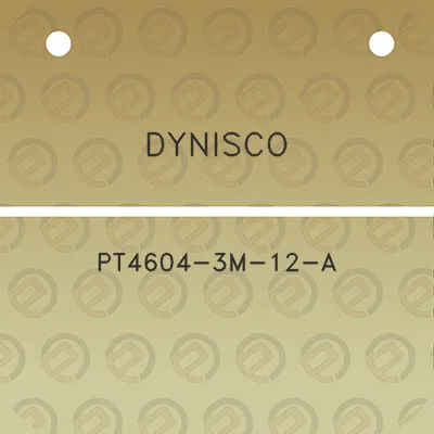 dynisco-pt4604-3m-12-a