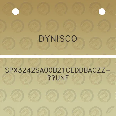 dynisco-spx3242sa00b21ceddbaczz-unf