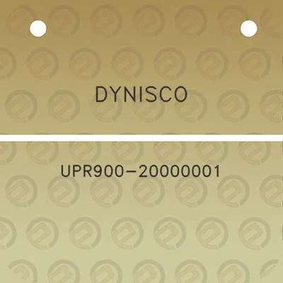 dynisco-upr900-20000001