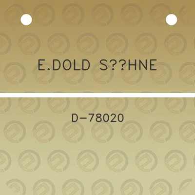 edold-sohne-d-78020