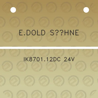 edold-sohne-ik870112dc-24v