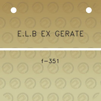 elb-ex-gerate-f-351