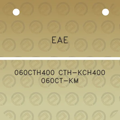 eae-060cth400-cth-kch400-060ct-km