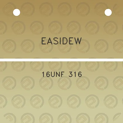 easidew-16unf-316