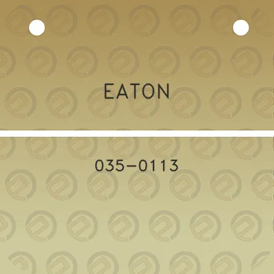 eaton-035-0113