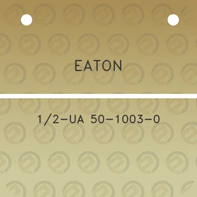 eaton-12-ua-50-1003-0