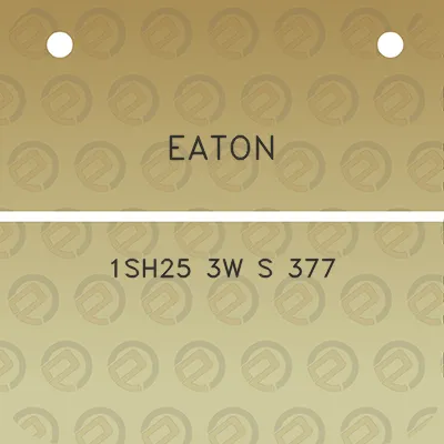 eaton-1sh25-3w-s-377