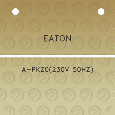 eaton-a-pkz0230v-50hz