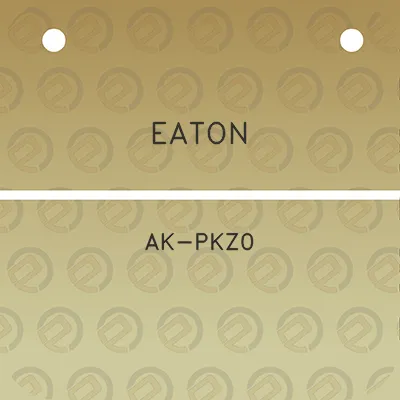 eaton-ak-pkz0