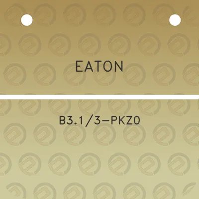 eaton-b313-pkz0