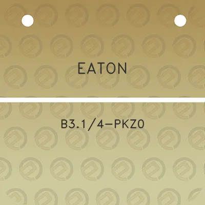 eaton-b314-pkz0