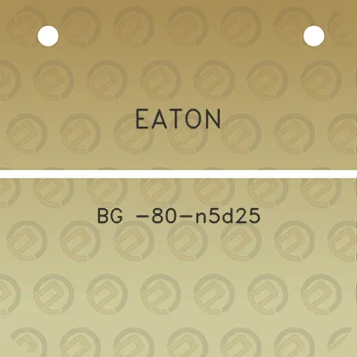 eaton-bg-80-n5d25