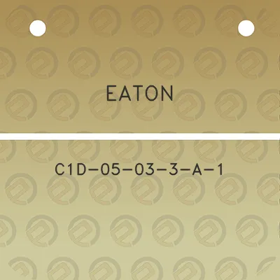 eaton-c1d-05-03-3-a-1