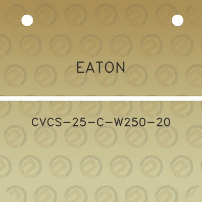 eaton-cvcs-25-c-w250-20